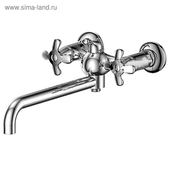 Смеситель для ванны D K DA1413301, двухвентильный, с изливом 30 см
Смеситель для ванны D K DA1413301, двухвентильный, с изливом 30 см