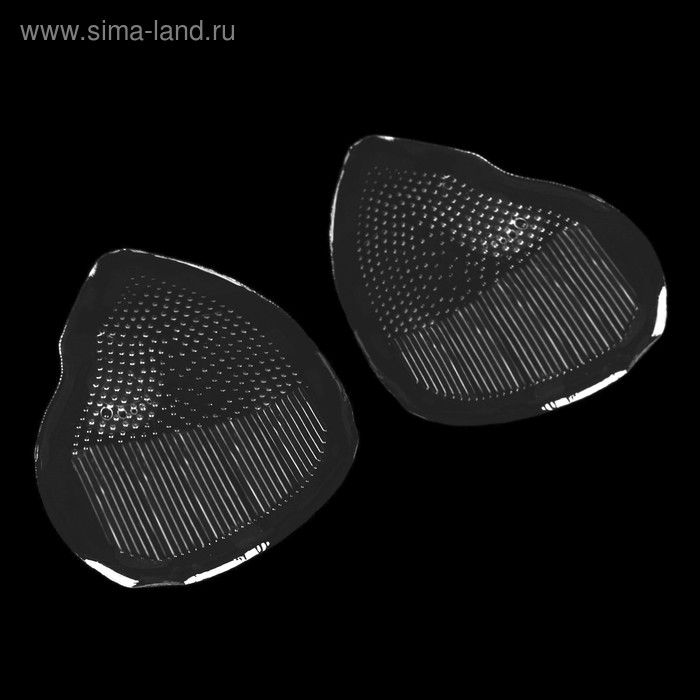 Полустельки для обуви, с протектором, силиконовые, 8,5 × 6,3 см, пара, цвет прозрачный
Полустельки для обуви, с протектором, силиконовые, 8,5 × 6,3 см, пара, цвет прозрачный