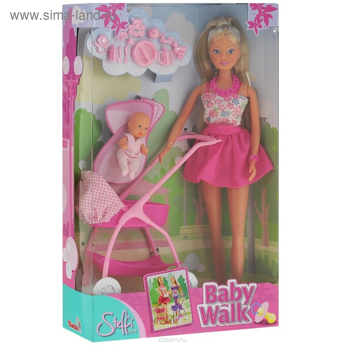 фото Кукла «штеффи с ребёнком», 29 см, 5 см simba