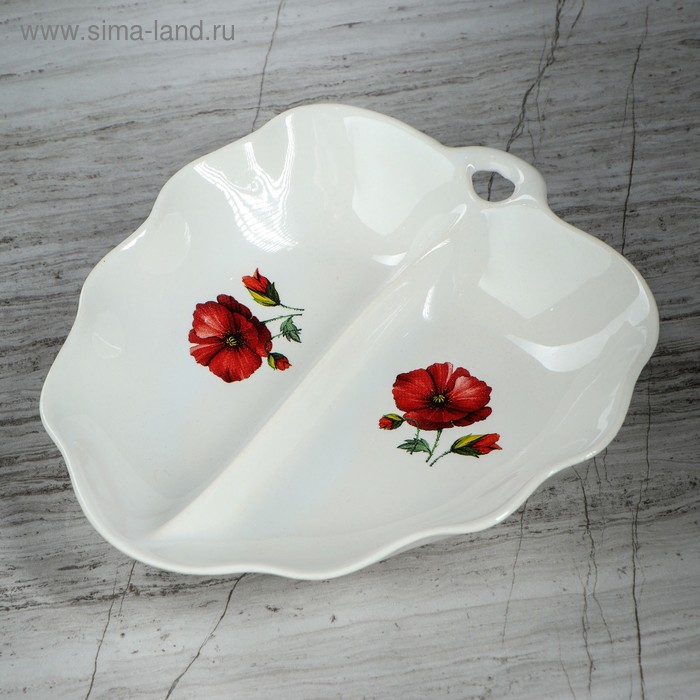 Менажница "Лист", белая, с деколью, микс
Менажница "Лист", белая, с деколью, микс