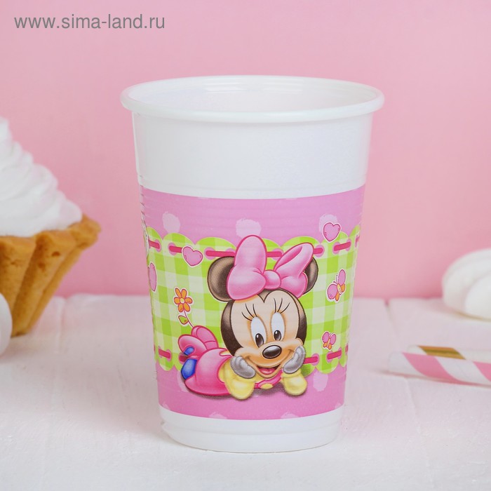 Стаканы пластиковые «Малышка Минни», 200 мл, набор 8 шт.
Стаканы пластиковые «Малышка Минни», 200 мл, набор 8 шт.