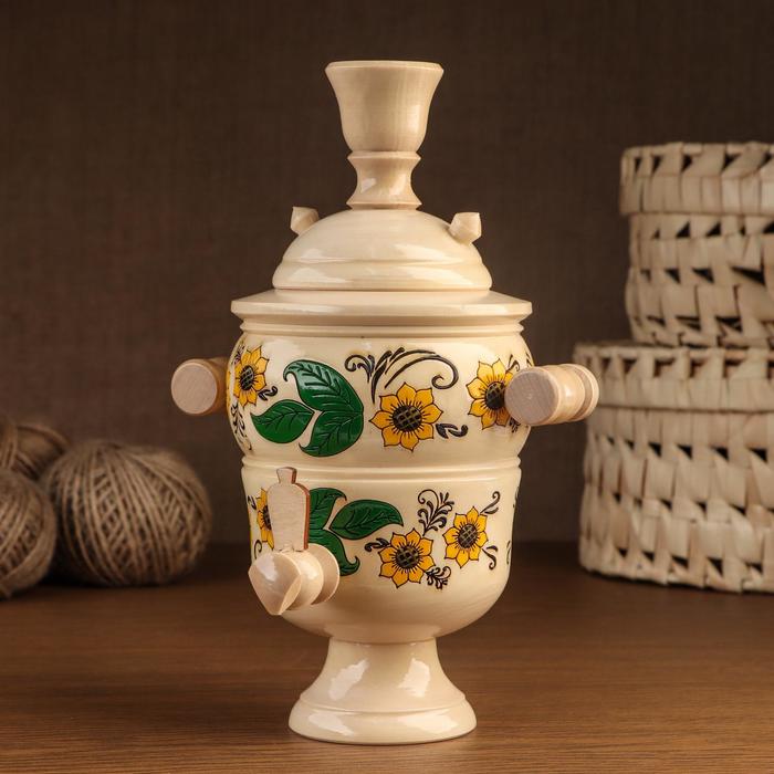 Бочонок расписной "Самовар" для мёда и сыпучих продуктов
Бочонок расписной "Самовар" для мёда и сыпучих продуктов