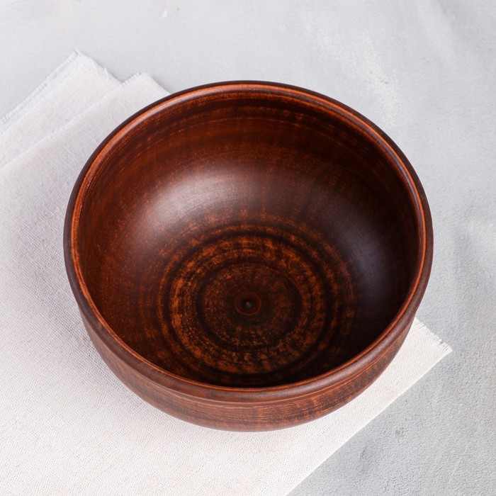 Миска, гладкая, красная глина, 1 л
Миска, гладкая, красная глина, 1 л