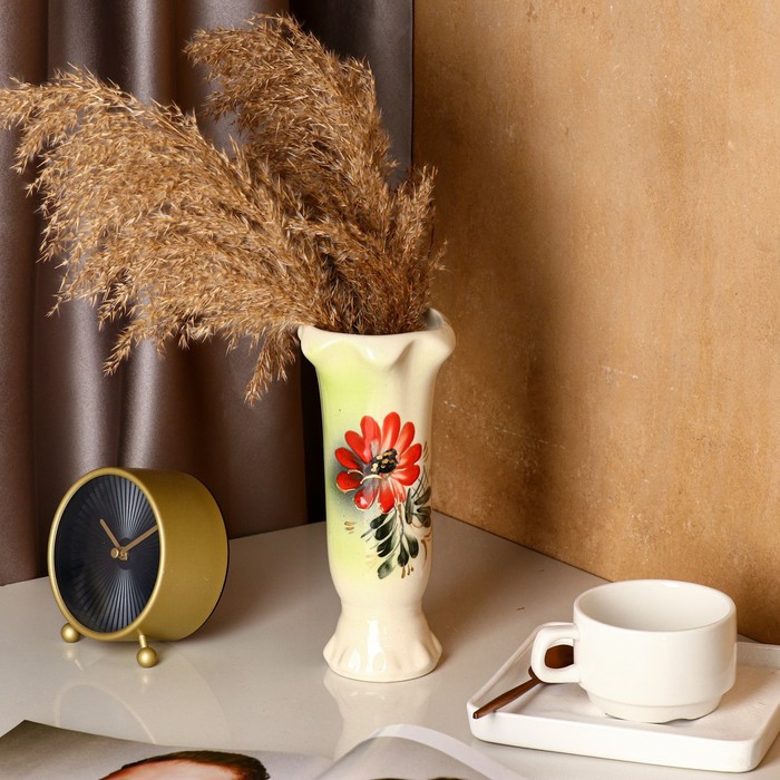 Ваза керамическая "Тюльпан", настольная, цветная, 22 см, микс
Ваза керамическая "Тюльпан", настольная, цветная, 22 см, микс