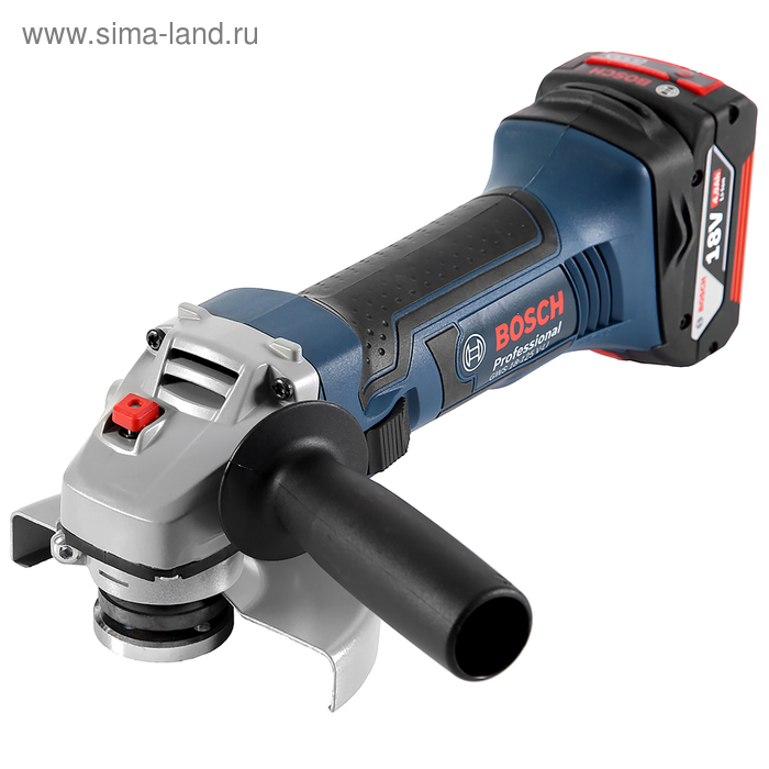 Машина углошлифовальная акк. BOSCH GWS 18-125 V-LI (060193A30B), 18 В, 10000 об/мин 
Машина углошлифовальная акк. BOSCH GWS 18-125 V-LI (060193A30B), 18 В, 10000 об/мин
