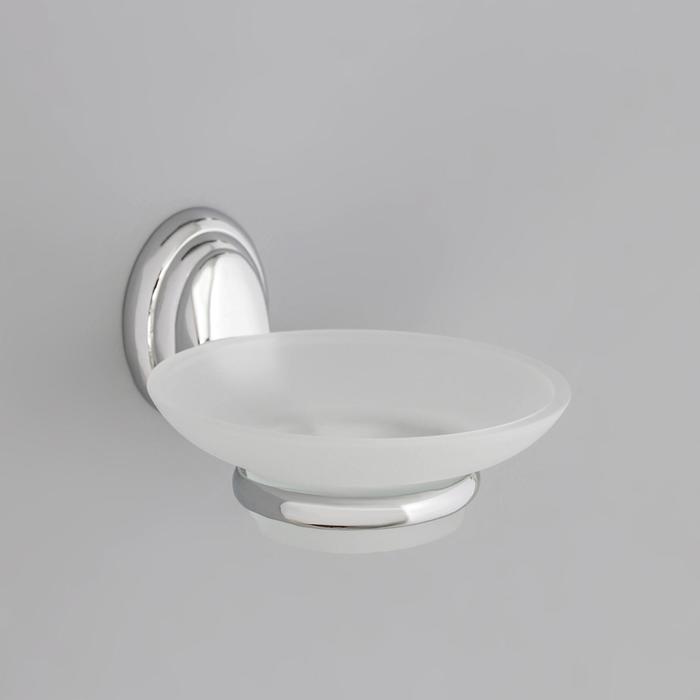 Мыльница настенная стеклянная матовая «Шарм»
Мыльница настенная стеклянная матовая «Шарм»