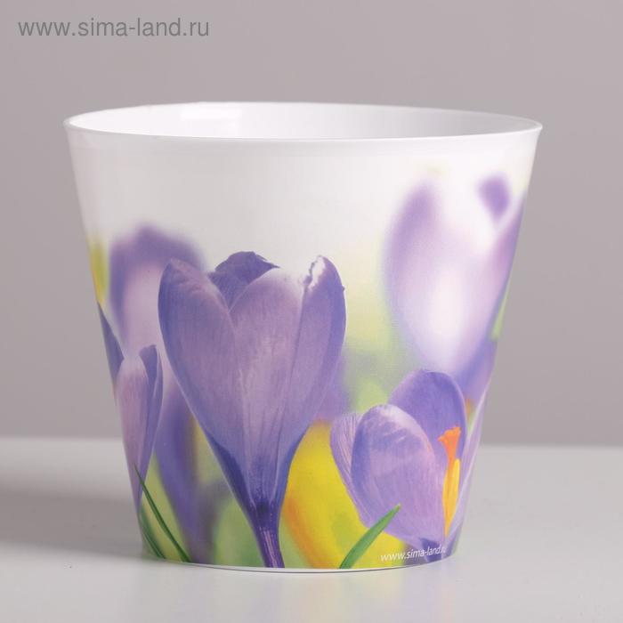 Кашпо «Крокусы», 0,8 л, 11 х 12 см
Кашпо «Крокусы», 0,8 л, 11 х 12 см