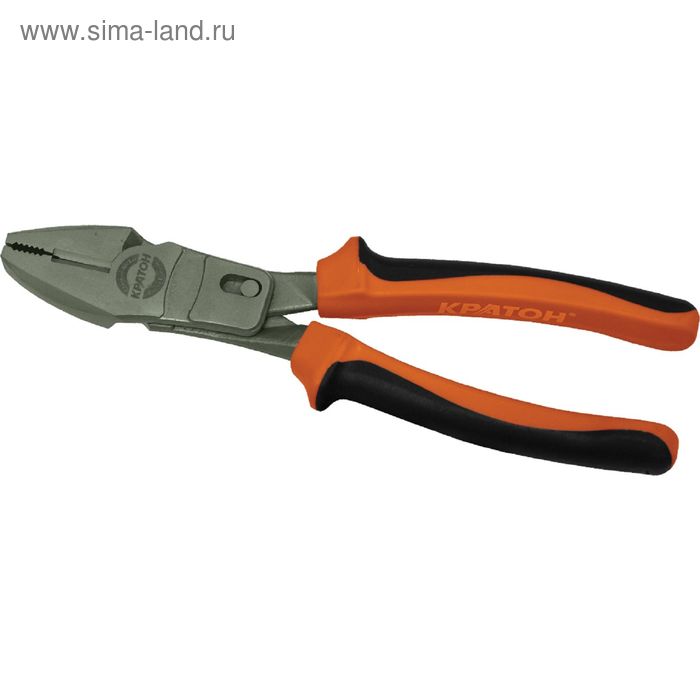 Плоскогубцы двухшарнирные Кратон Smart Energy Cr-Ni 200 мм
Плоскогубцы двухшарнирные Кратон Smart Energy Cr-Ni 200 мм