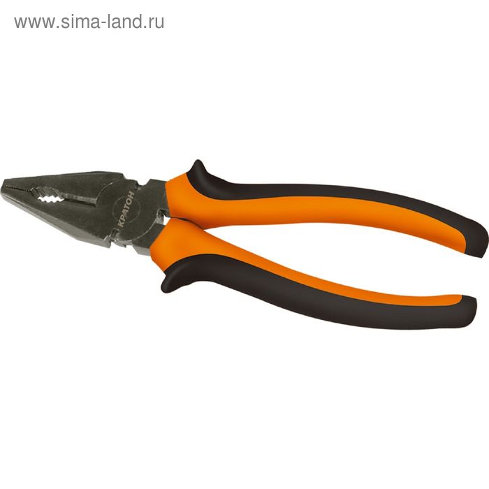 Плоскогубцы комбинированные Кратон Agressor Cr-V 200 мм
Плоскогубцы комбинированные Кратон Agressor Cr-V 200 мм