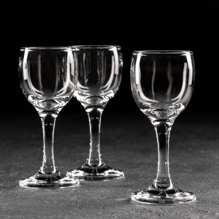 Набор рюмок для ликера Bistro, 60 мл, 3 шт
Набор рюмок для ликера Bistro, 60 мл, 3 шт