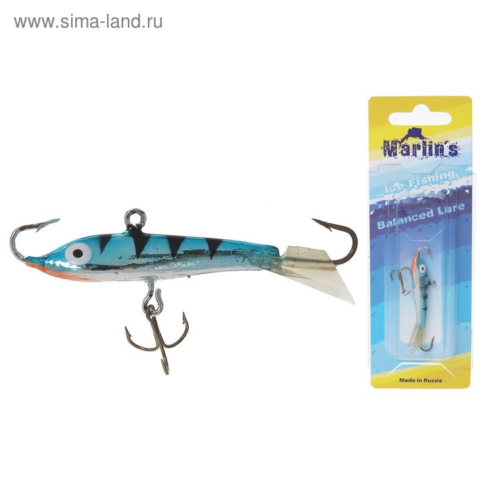 Балансир Marlin's 50 мм, вес 9,7 г, 9116-101
Балансир Marlin's 50 мм, вес 9,7 г, 9116-101