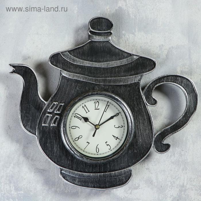 Часы настенные, серия: Кухня, "Чайник с ручкой", плавный ход, 31 х 33 см, хром
Часы настенные, серия: Кухня, "Чайник с ручкой", плавный ход, 31 х 33 см, хром