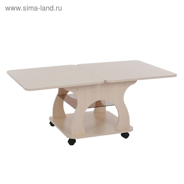 Журнальный стол Купер 600/1200х700х516 Дуб млечный
Журнальный стол Купер 600/1200х700х516 Дуб млечный