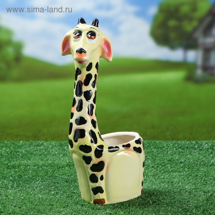 Кашпо "Жираф", разноцветное, керамика, 1 л
Кашпо "Жираф", разноцветное, керамика, 1 л