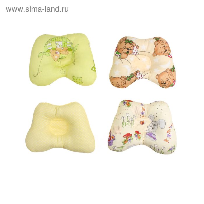 Подушка детская фигурная «Эдельвейс», цвет МИКС 
Подушка детская фигурная «Эдельвейс», цвет МИКС