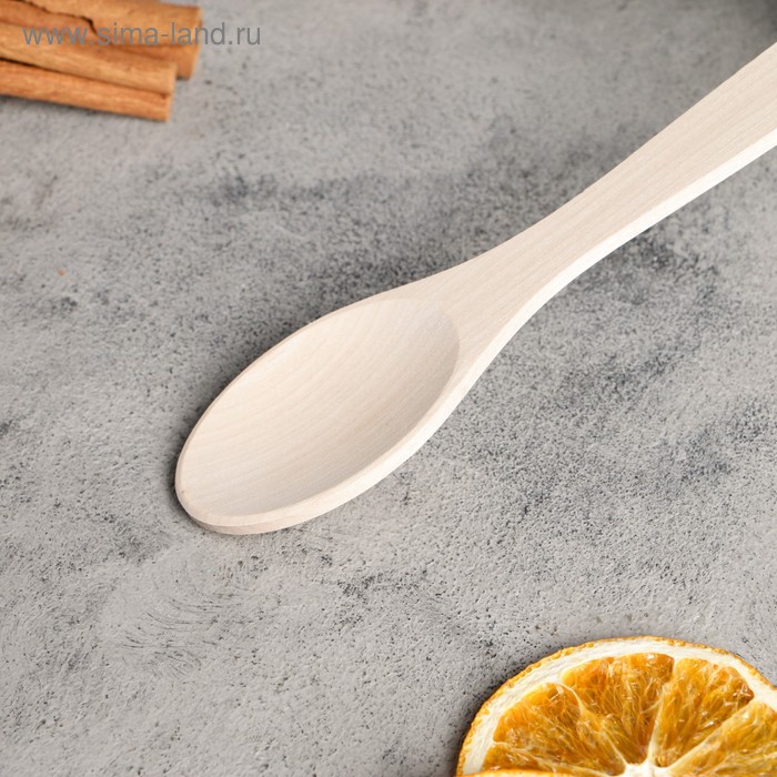 фото Ложка деревянная "берёза люкс" в евро-слоте