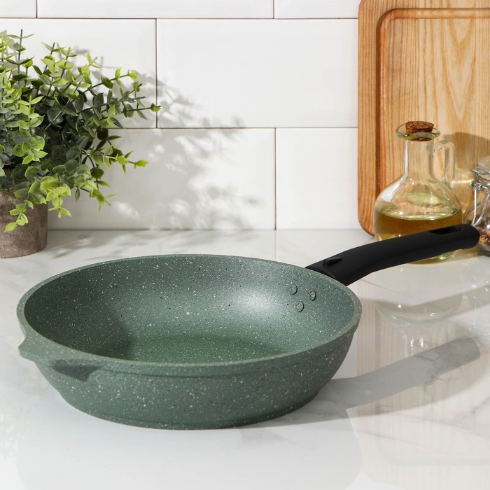 Сковорода «Мраморная», d=24 см, съёмная ручка, цвет фисташковый
Сковорода «Мраморная», d=24 см, съёмная ручка, цвет фисташковый
