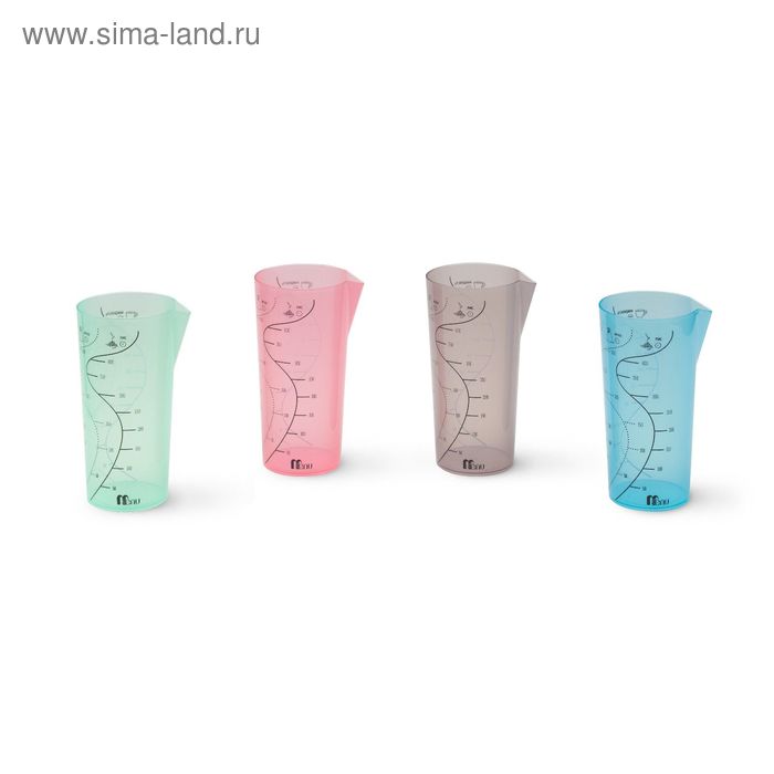 Мерный стакан Menu «Мерка», 500 мл, цвет МИКС
Мерный стакан Menu «Мерка», 500 мл, цвет МИКС