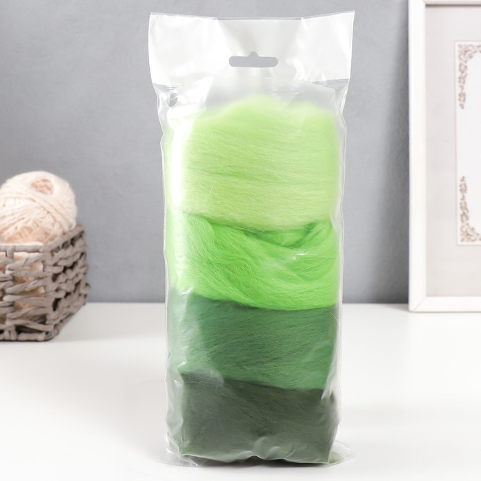 Набор шерсти д/валяния"Ассорти №7"100% мерин. шерсть 4х10 гр
Набор шерсти д/валяния"Ассорти №7"100% мерин. шерсть 4х10 гр