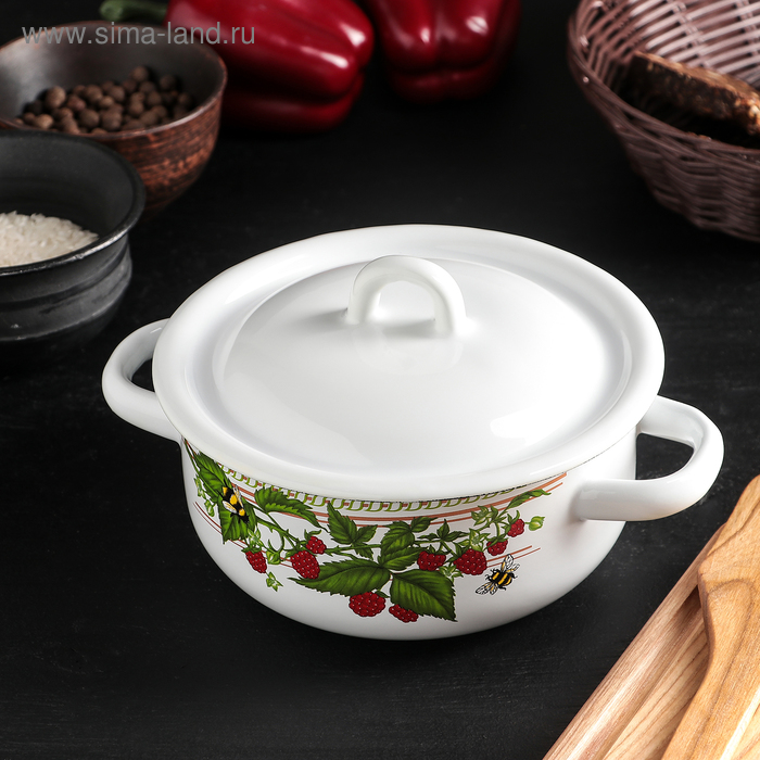 Кастрюля, 1,5 л, металлическая крышка, деколь МИКС
Кастрюля, 1,5 л, металлическая крышка, деколь МИКС