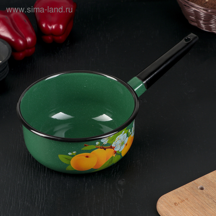 Ковш «Абрикос», 1,5 л, 18×8 см, цвет зелёный
Ковш «Абрикос», 1,5 л, 18×8 см, цвет зелёный