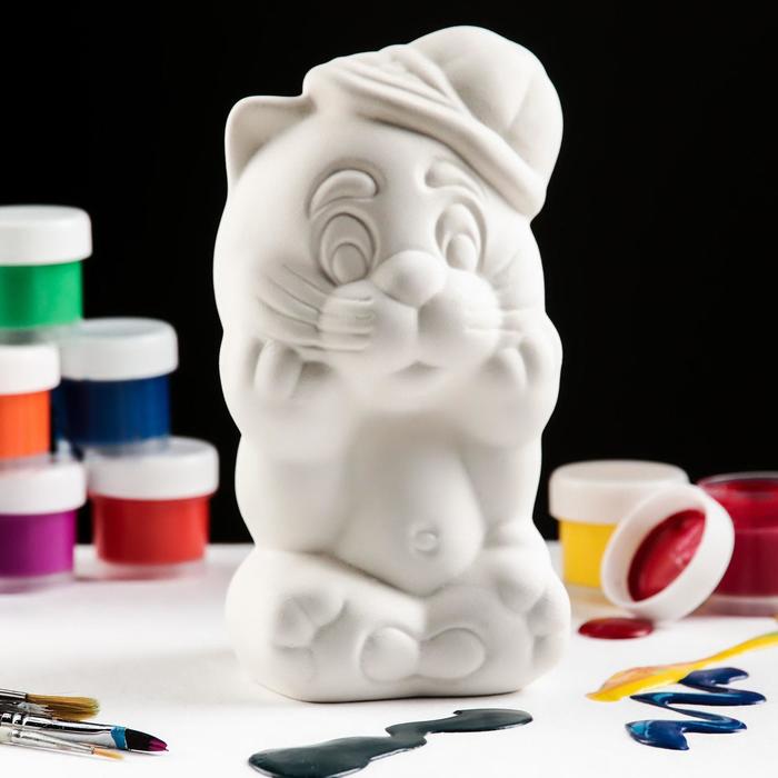 Копилка -раскраска "Кот Хулиган", под роспись, 17 см
Копилка -раскраска "Кот Хулиган", под роспись, 17 см