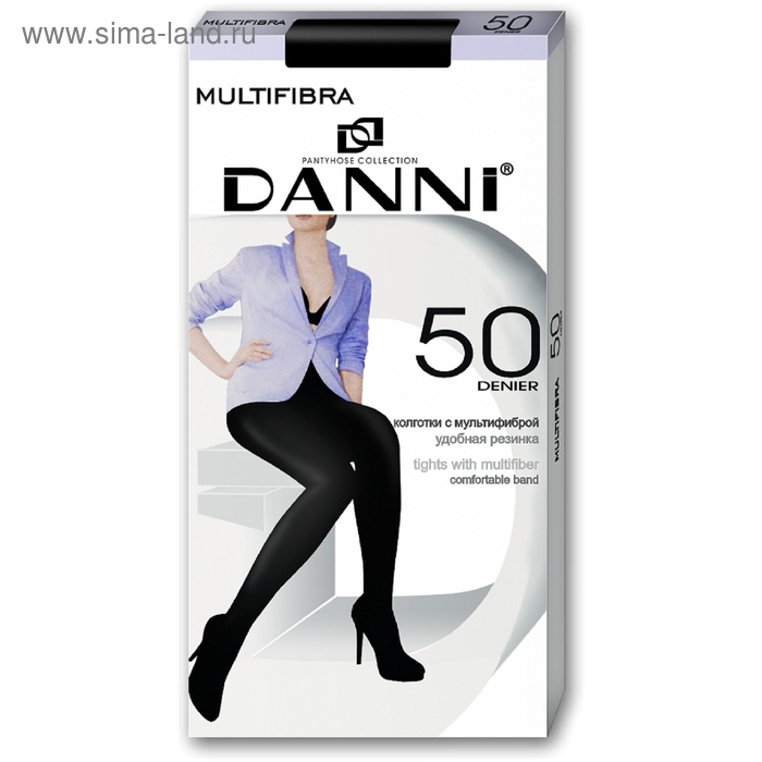 Колготки женские Danni Multifibra 50 капучино, р-р 4
Колготки женские Danni Multifibra 50 капучино, р-р 4