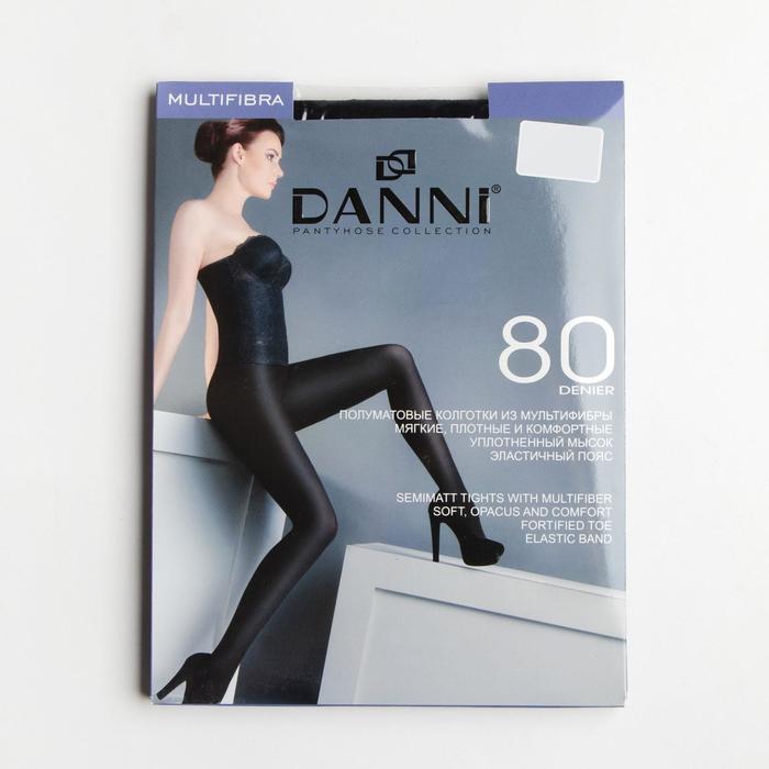Колготки женские Danni Multifibra 80 черный, р-р 3
Колготки женские Danni Multifibra 80 черный, р-р 3