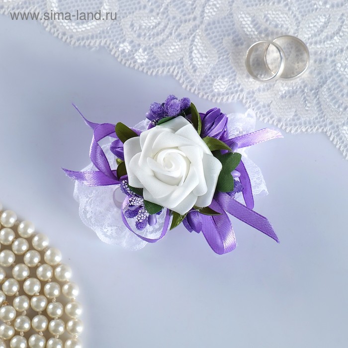Повязка на руку для подружек невесты «Роза», на резинке, сиреневая
Повязка на руку для подружек невесты «Роза», на резинке, сиреневая
