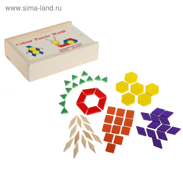 Головоломка в коробке «Собери животных», 60 деталей
Головоломка в коробке «Собери животных», 60 деталей