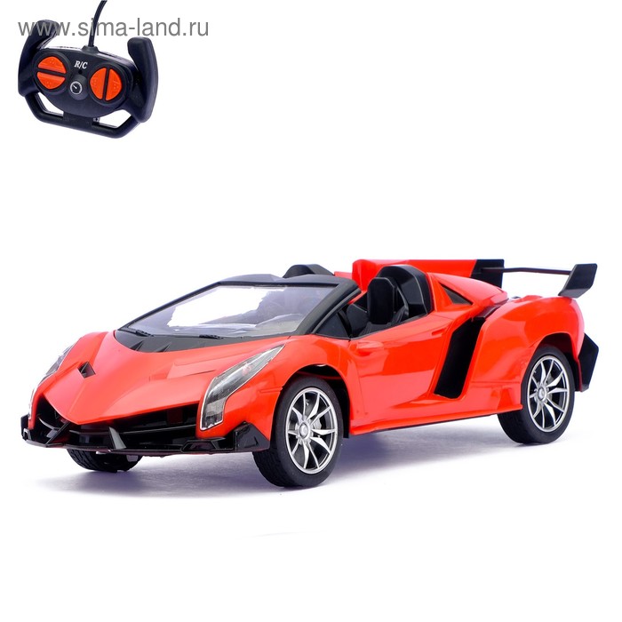 Машина радиоуправляемая «Кабриолет», световые эффекты, работает от батареек, масштаб 1:16, МИКС
Машина радиоуправляемая «Кабриолет», световые эффекты, работает от батареек, масштаб 1:16, МИКС