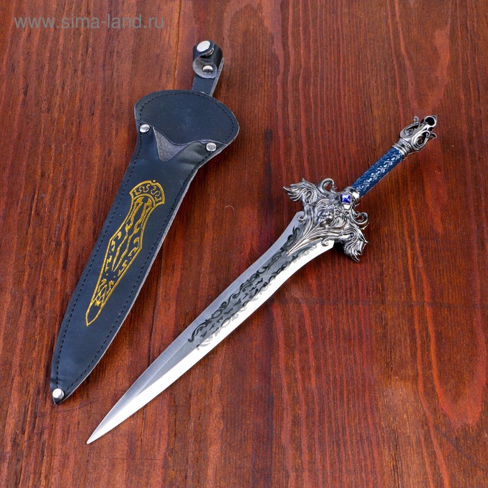 Сув. изделие кортик в чехле, рукоять с лилией, гарда лев, на лезвии узор 31см
Сув. изделие кортик в чехле, рукоять с лилией, гарда лев, на лезвии узор 31см