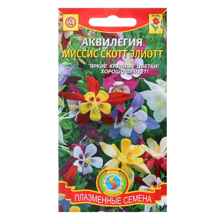 Семена цветов "Плазмас" Аквилегия "Миссис Скотт Эллиот", смесь, Мн., 0,1 г 
Семена цветов "Плазмас" Аквилегия "Миссис Скотт Эллиот", смесь, Мн., 0,1 г