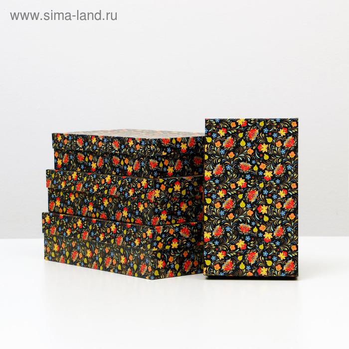 Набор коробок 4 в 1 "Народные узоры", 30 х 20 х 8 - 24 х 14 х 5 см
Набор коробок 4 в 1 "Народные узоры", 30 х 20 х 8 - 24 х 14 х 5 см