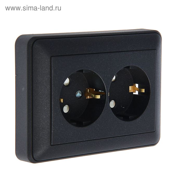 Розетка "W59" SchE RS16-255-68, 16 А, двухместная, скрытая, с з/к, цвет черный бархат
Розетка "W59" SchE RS16-255-68, 16 А, двухместная, скрытая, с з/к, цвет черный бархат