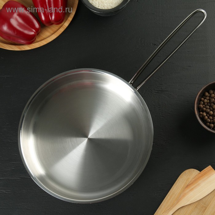 Сковорода «Гурман-Классик», d=24 см, тройное дно
Сковорода «Гурман-Классик», d=24 см, тройное дно