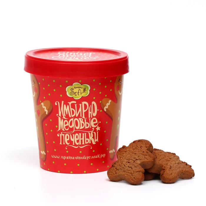 Стаканчик с пряничными человечками, 100 г
Стаканчик с пряничными человечками, 100 г