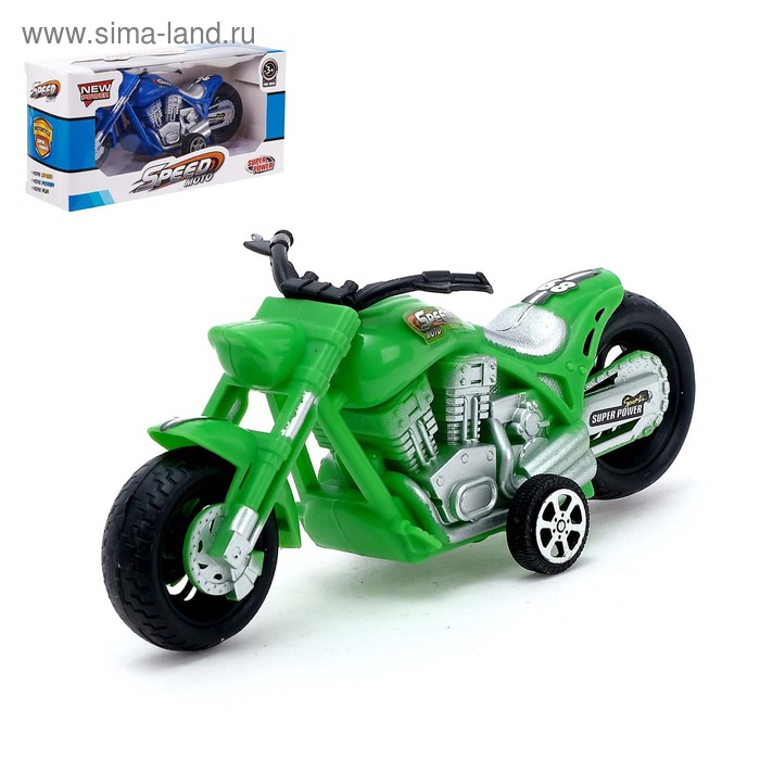 Мотоцикл инерционный «Чоппер», цвета МИКС
Мотоцикл инерционный «Чоппер», цвета МИКС
