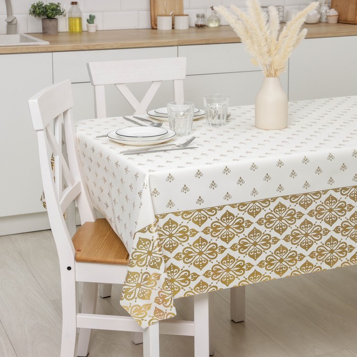 Клеёнка столовая на тканевой основе, рулон 20 метров, ширина 137 см
Клеёнка столовая на тканевой основе, рулон 20 метров, ширина 137 см