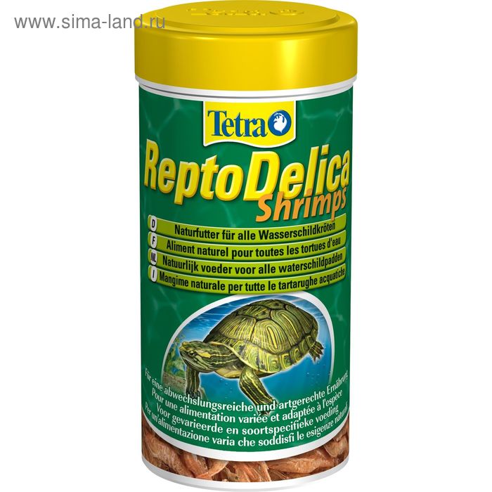 Корм Tetra ReptoDelica Shrimps для рептилий, деликатес из креветок, 250 мл
Корм Tetra ReptoDelica Shrimps для рептилий, деликатес из креветок, 250 мл