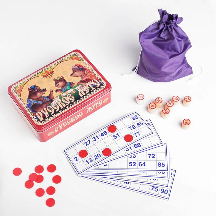 Лото Русское "Три медведя"
Лото Русское "Три медведя"