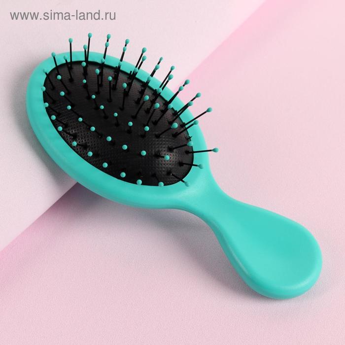 Расчёска-мини массажная, цвет бирюзовый
Расчёска-мини массажная, цвет бирюзовый