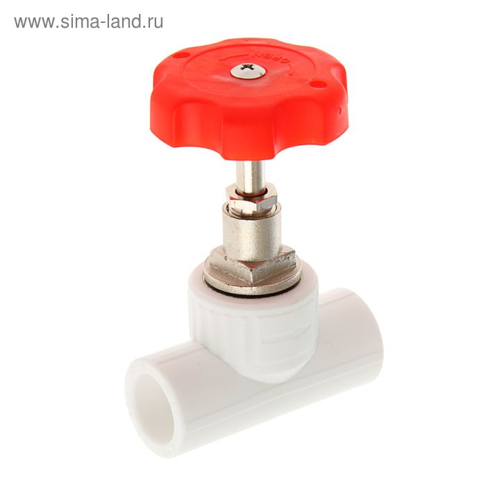Вентиль полипропиленовый VALFEX, d=20 мм
Вентиль полипропиленовый VALFEX, d=20 мм