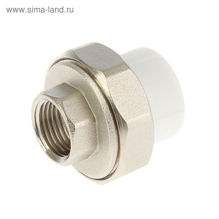 Муфта комбинированная VALFEX, разъемная (американка), d=25 мм x 1/2", внутренняя резьба
Муфта комбинированная VALFEX, разъемная (американка), d=25 мм x 1/2", внутренняя резьба