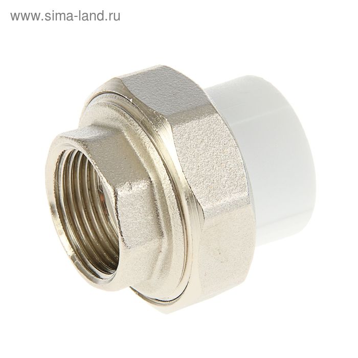 Муфта комбинированная VALFEX, разъемная (американка), d=25 мм x 3/4", внутренняя резьба
Муфта комбинированная VALFEX, разъемная (американка), d=25 мм x 3/4", внутренняя резьба