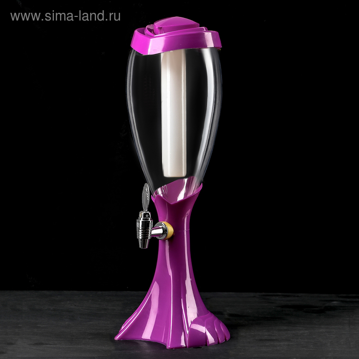 Башня пивная «Вавилон», 3 л, цвет розовый
Башня пивная «Вавилон», 3 л, цвет розовый