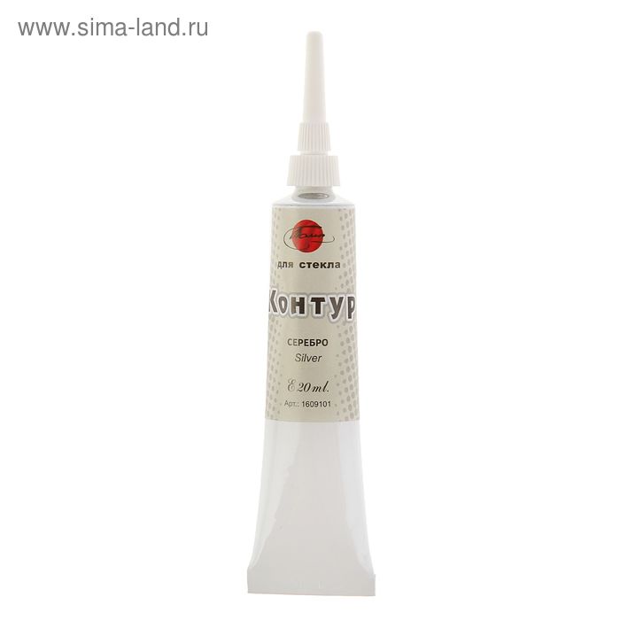 Контур по стеклу и керамике Metallic, 20 мл, «ТАИР», серебро
Контур по стеклу и керамике Metallic, 20 мл, «ТАИР», серебро