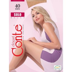 Колготки женские капроновые, CONTE ELEGANT SOLO 40 ден, цвет шоколад (mocca), размер 3
Колготки женские капроновые, CONTE ELEGANT SOLO 40 ден, цвет шоколад (mocca), размер 3
