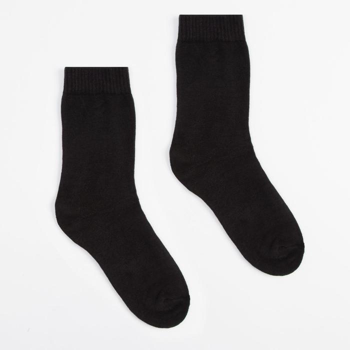 Носки мужские махровые TERMO, размер 27-29, цвет чёрный
Носки мужские махровые TERMO, размер 27-29, цвет чёрный