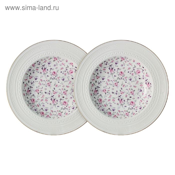 Набор из суповых тарелок "Стиль", 2 предмета, 23 см 
Набор из суповых тарелок "Стиль", 2 предмета, 23 см